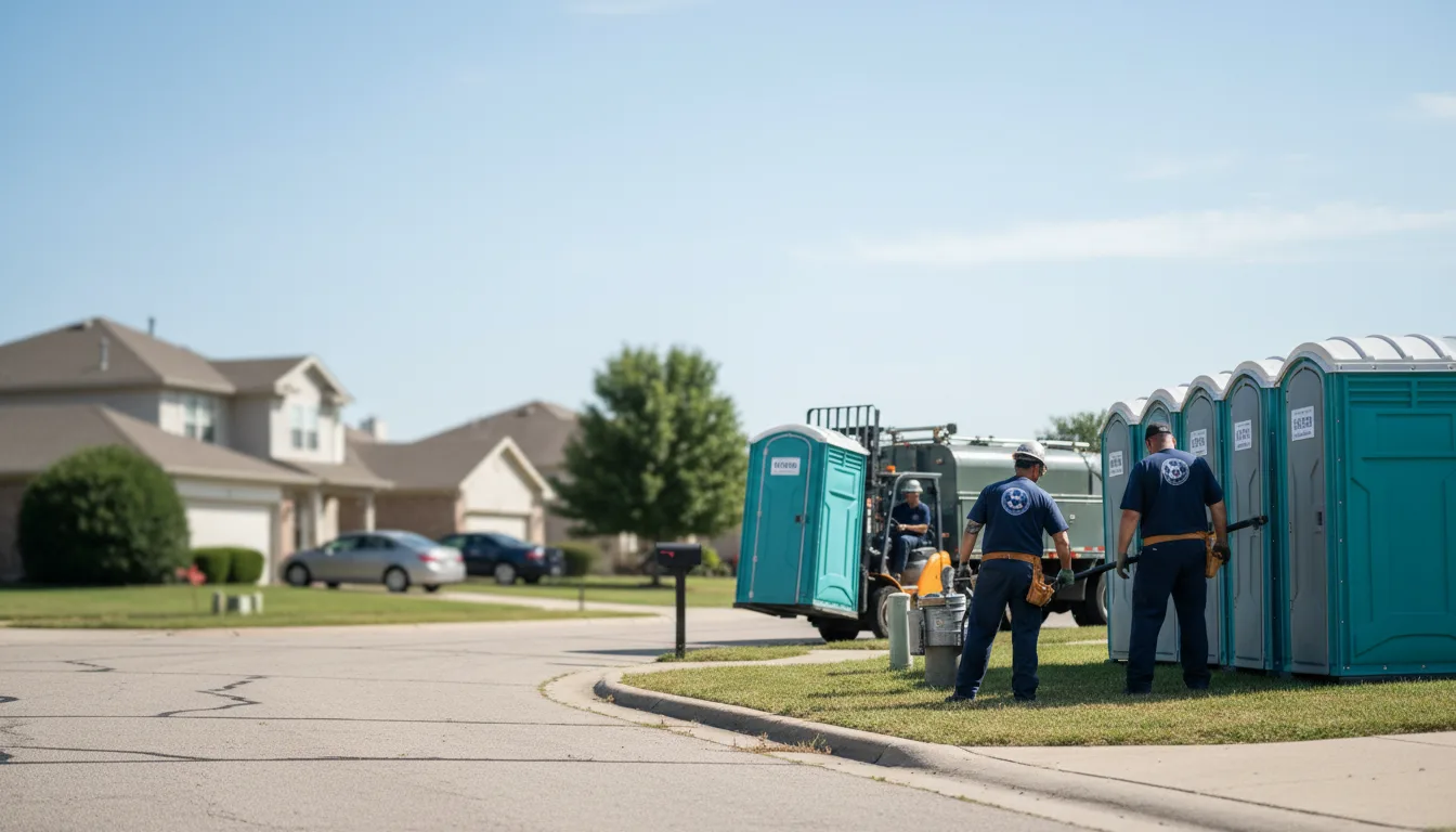 Porta Potty Rental in Mcdonald, KS near me